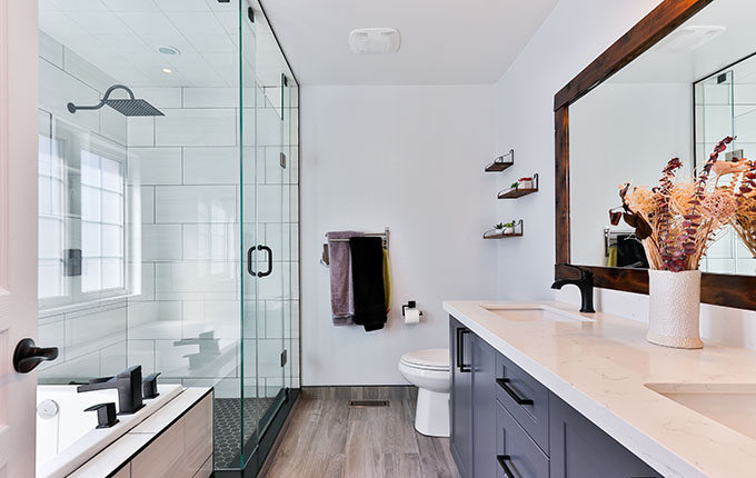 Image of Bathroom and Shower