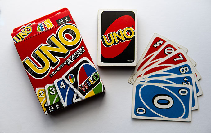 Uno-Kartenspiel
