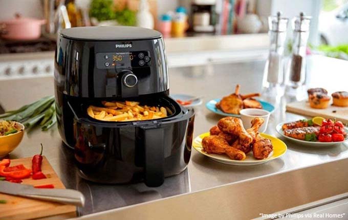 Air Fryer auf der Theke