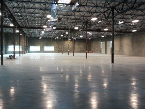 Empty new warehouse