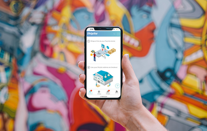 Shipito Mobile App Screen