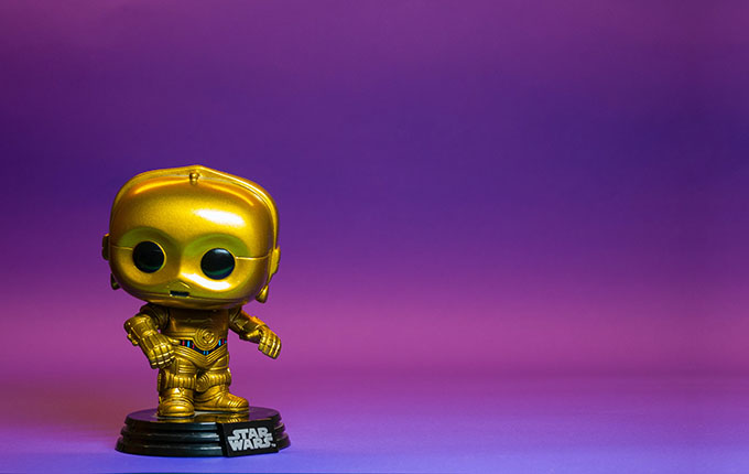 Funko pop de la guerra de las galaxias