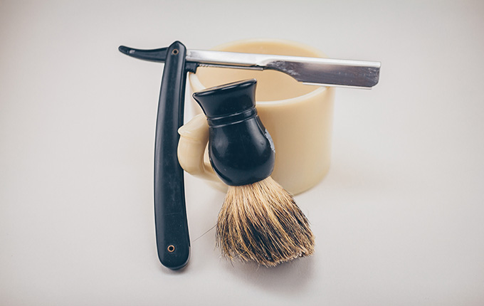 Shaving Razor & Brush