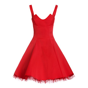 Exemple de robe rouge pour la consolidation