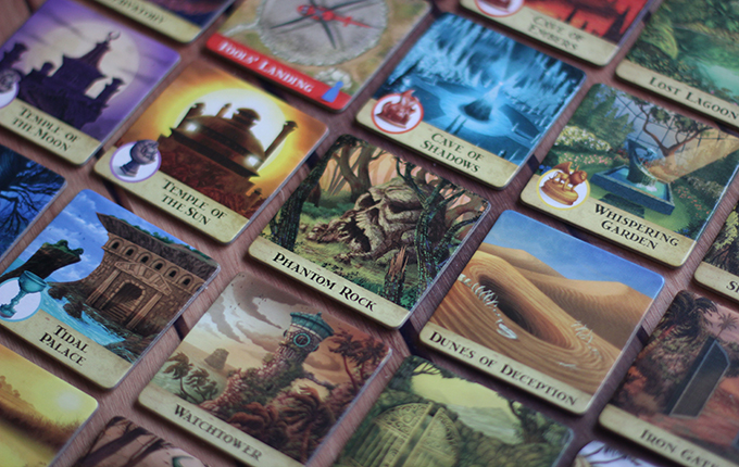 Forbidden Island Game Tiles
