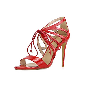 Spikey red heels