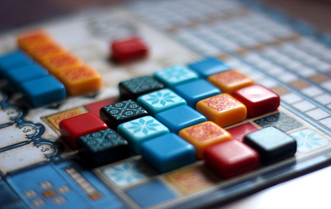 Azul Board Game Tiles
