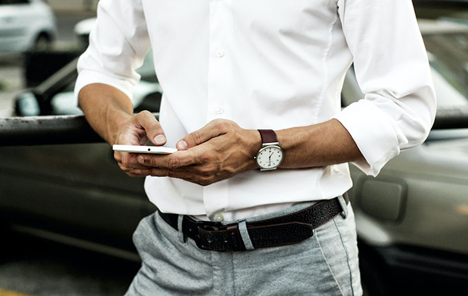 Mens White Shirt & Pants